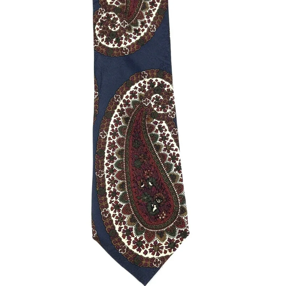 Robert Talbott For Nordstrom Men's Hand-sewn Silk Printed Italy Paisley Necktie